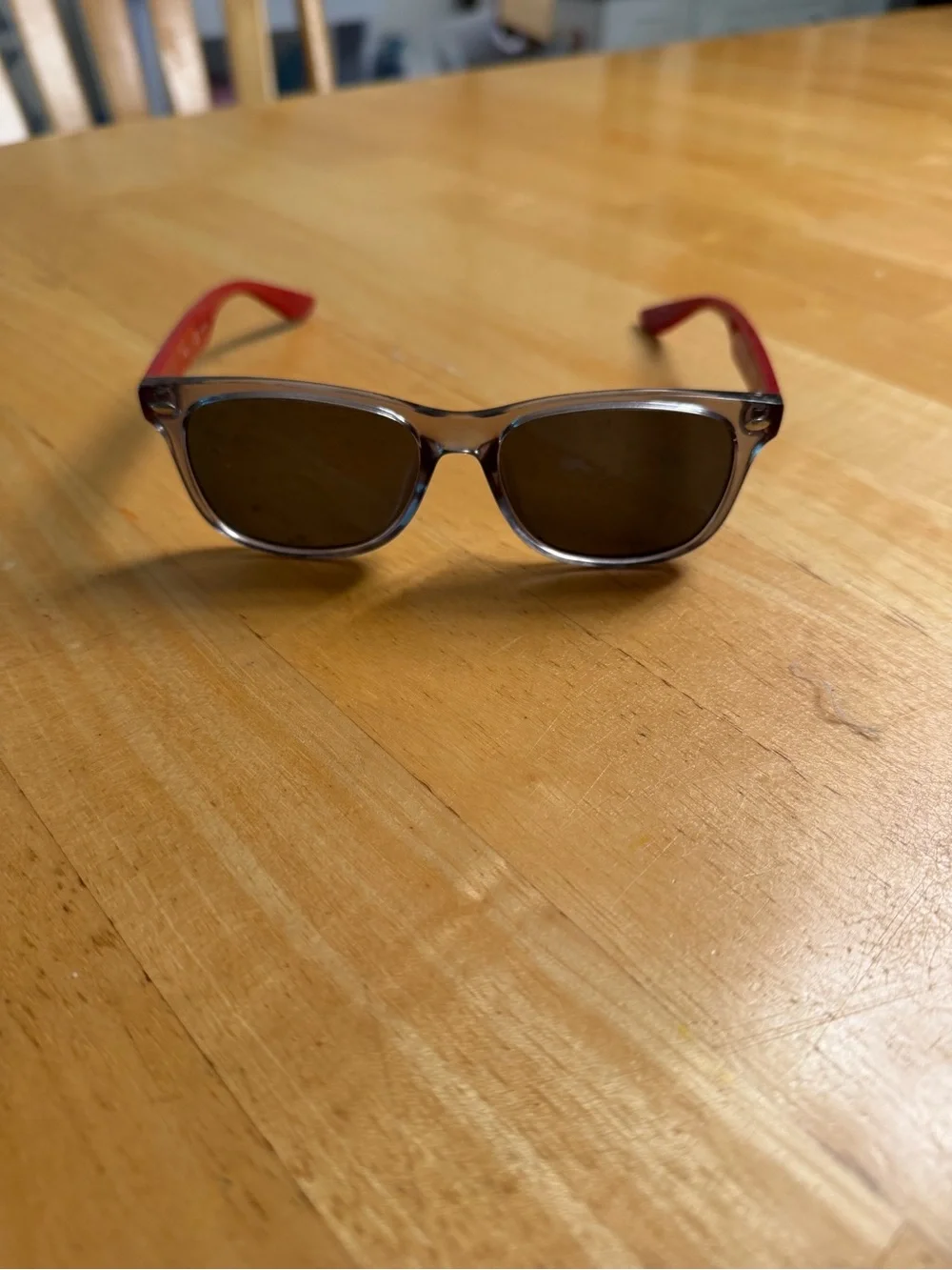 Ray ban Red/orange Polarized Sunglasses